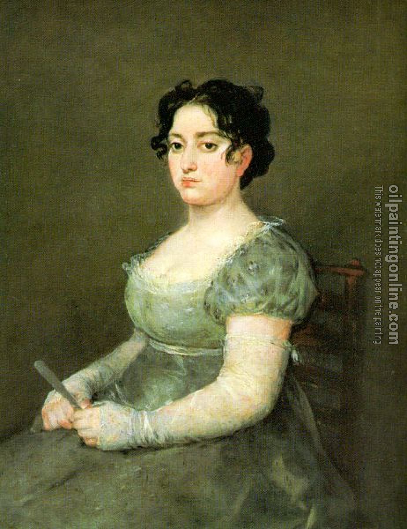 Goya, Francisco de - The Woman with a Fan
